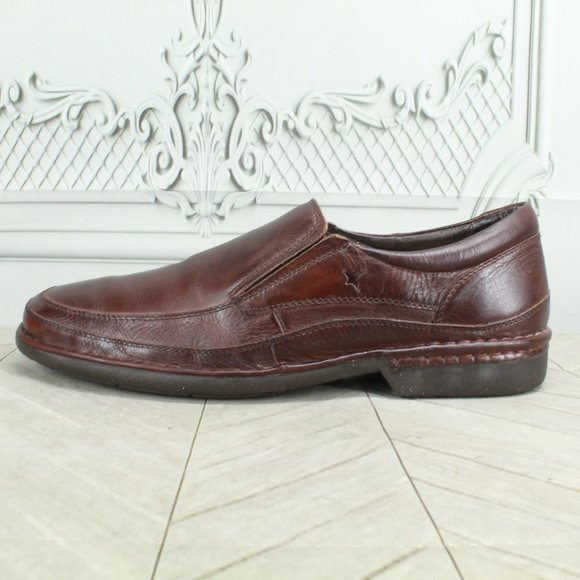 PIKOLINOS Other - Pikolinos Brown Leather Slip On Loafer Shoes Size EU 46 US 13